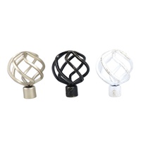 Ensemble de tringles à rideaux en métal au design moderne et nouvelle tringle à rideaux en fer réglable pour mariage, en promotion