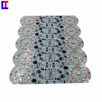 Lampe solaire à flamme vacillante LED, conception de circuit imprimé PIR, assemblage, fabricant sur mesure