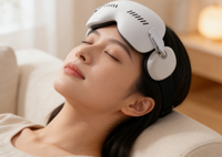 Masseur oculaire intelligent 4D avec fonction musicale, masque oculaire respirant réglable, soulagement de la fatigue oculaire, aide au sommeil, modèle GD-A26