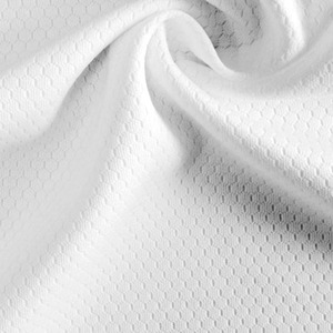 2024 Active Sports Training Shirt Wear 50 Coolmax 50 Coolpass Wick Quick Dry Knit Honeycomb Mesh Fabric - Product Image 4