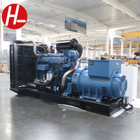 Générateur diesel à châssis ouvert 500 kW, dissipation thermique rapide, pression constante, résistant à la poussière, pour mines et carrières
