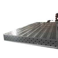 Nouvelle table de soudage en fonte d'acier 3D avec système de serrage rotatif et nitridé pour le soudage de l'acier