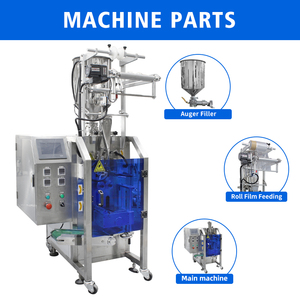 Máquina automática ZHIEN para envasar miel en sobres con sellado de 4 lados para miel en barra, aceite, mermelada y kétchup - Product Image 1
