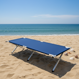 Cama de Camping de Aluminio, Plegable y Extensible, para Exteriores, Emergencias, Desastres, Campamentos, Cama Plegable - Product Image 4