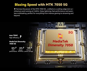 CUBOT KINGKONG X, สมาร์ทโฟนพันธุ์อึด 5G, แรม 32GB (16GB+16GB), ความจุ 256/512GB, แบตเตอรี่ 10200mAh, หน้าจอ 6.583 นิ้ว 120Hz, NFC, WiFi 6, กล้อง 100MP - Product Image 5
