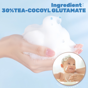Glutamato de Cocoyl, <span class=keywords><strong>Sal</strong></span> de Té 30%, Materia Prima Cosmética (CAS 68187-29-1) para Limpieza Facial y Corporal, Grado Alimenticio, Líquido Transparente - Product Image 2