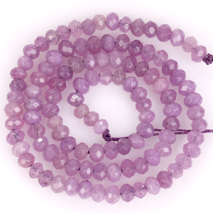 Perles AsVrai U 3x4mm en Agate Rouge Naturelle Facettée, Tourmaline et Quartz Rose pour la Fabrication de Bijoux DIY Bracelets Colliers Accessoires - Product Image 4