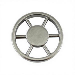 Volant en acier inoxydable massif avec rayons en silice Sol, moulage de précision, produits moulés avec précision - Product Image 3