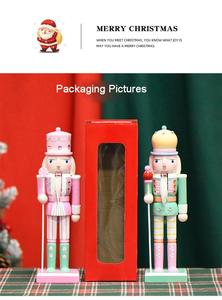 Nuevo <span class=keywords><strong>Cascanueces</strong></span> de madera Adornos navideños Decoración Suministros de decoración navideña <span class=keywords><strong>Cascanueces</strong></span> navideño - Product Image 6