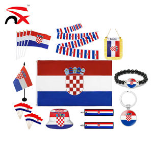 Meilleure vente <span class=keywords><strong>Croatie</strong></span> fenêtre de voiture suspendu décoration drapeau croate petit Mini voiture rétroviseur drapeau bannières - Product Image 6