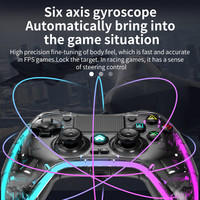 Manette sans fil multifonctionnelle nouvelle génération pour Sony PS4, compatible avec Android, Switch Pro et PC