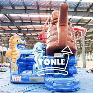 Castillo Inflable Comercial para Niños con Diseño de Barco Pirata, Combo de <span class=keywords><strong>Pulpo</strong></span> Inflable con <span class=keywords><strong>Piscina</strong></span> <span class=keywords><strong>en</strong></span> Venta - Product Image 2