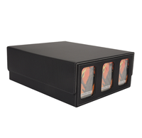 Boîte de rangement portable MIO 1200+ grande capacité en cuir PU de haute qualité pour jeux de cartes TCG et d'échecs UG