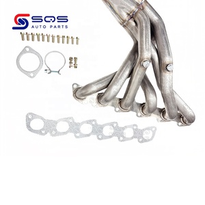 Sistema di <span class=keywords><strong>Scarico</strong></span> SQS OEM/ODM di Alta Qualità per Nissan Patrol TB48 con Tubi Lunghi e Collettore Downpipe - Product Image 6