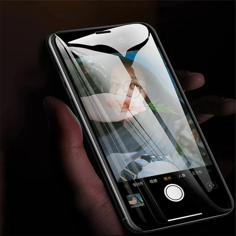 Líquido 5D Anti-choque la pegamento Iphone Protector de pantalla para Iphone X