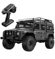 Voiture RC MJX H8H 1/8 4WD avec 2 batteries 5000 mAh et chargeur 3S, voiture tout-terrain, camion tout-terrain, jouets de course sur roche