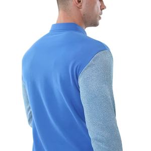 Camiseta Polo Azul Resistente a Cortes y Ataques con Cuchillos, Personalizable, Ropa de Seguridad Personal, Directo de Fábrica, Venta al Por Mayor - Product Image 1