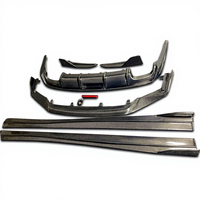 Kit carrosserie en fibre de carbone pour Lexus IS200 IS300 IS250 (2013-2019) : Spoiler, Diffuseur, Jupes latérales, Lame avant, Pare-chocs avant et arrière
