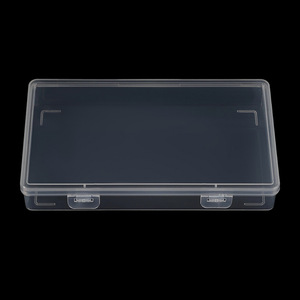 Transparent Rectangular Plastic <b>Storage</b> <b>Box</b> 2501 Covered For <b>Tools</b> Stationery Mobile Phone Parts Hardware Organizer - Product Image 2