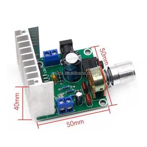 TDA7297 บอร์ดแอมพลิฟายเออร์แบบสองช่องสัญญาณ ไร้เสียงรบกวน 12V บอร์ดแอมพลิฟายเออร์สำเร็จรูป FE-9720B - Product Image 3