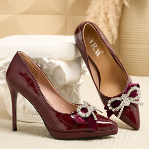 Sandales à talons hauts pour femmes tendance avec des lanières multicolores, confortables pour les femmes - Product Image 4