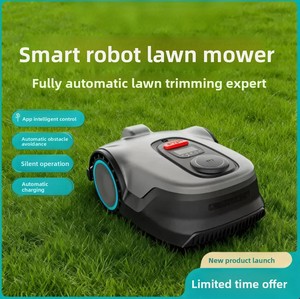Robot Cortacésped Inteligente a Batería, Recortador de Césped Automático para el Hogar, Control Remoto por Aplicación, Evitación Inteligente de Obstáculos, Compacto - Product Image 4