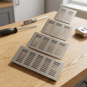 Ventilation Jali LC-207 en acier inoxydable 8x4 pouces, équipement de sécurité pour la construction, marque Bharat Interio - Product Image 3