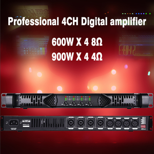 GAP-DP4060 Hiệu Suất Cao 4 Kênh Khuếch Đại Công Suất 3600W Rõ Ràng Âm Thanh Rack Amp Loa Hệ Thống Nhà Khuếch Đại Cho Sân Khấu Theatre - Product Image 5