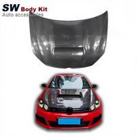 Capot avant en fibre de carbone pour Volkswagen Golf 6 MK6 GTI R20, capot moteur de haute qualité, kit de pièces automobiles