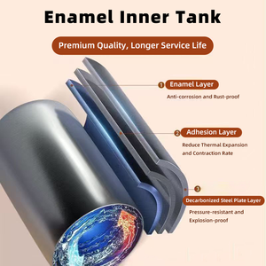 <span class=keywords><strong>Chauffe</strong></span>-<span class=keywords><strong>eau</strong></span> électrique vertical moderne 80L économique et durable - Product Image 3