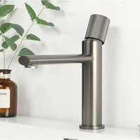 Robinet de lavabo moderne en laiton STOCCO, mitigeur de luxe pour villa, à poignée unique, monotrou, à poser sur le plan