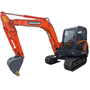 Miniexcavadora usada Doosan original, excavadora de oruga 6t de segunda mano, equipo pequeño fabricado en Corea - Product Image 1