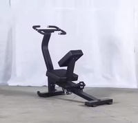 Équipement de gymnastique de forme physique de machine d'étirement de jambe d'entraînement en acier réglable avec des dispositifs de sécurité comportant des bancs réglables