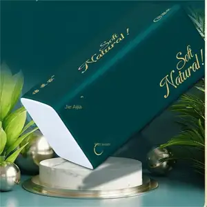 Custom Printed Soft Life Use Paper Extraction Wood Paddle Paper Facial Tissues Soft Pack Drawing Napkins Paper