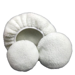 Tampon de polissage en microfibre imitation laine d'agneau pour usage quotidien, 5-10 pouces, pour l'entretien automobile - Product Image 3