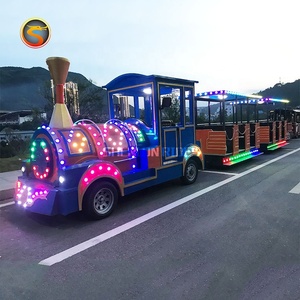 Équipement de trains Luna Park Mini train électrique sans rail Type de train fantôme - Product Image 3