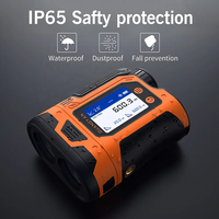 Tanghu Mini Télémètre laser 6X Zoom 600m pour relevé de bâtiments FTTH, golf, chasse, sports de plein air, garantie 15 ans