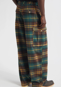 Automne personnalisé usine directe hommes chaud pyjamas Plaid flanelle sommeil bas hiver thermique pantalon garçons maison pantalon hommes pyjamas pantalons - Product Image 2