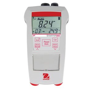 Ohaus nước phân tích mét & điện cực khởi động 300 PH thuận tiện xách tay PH mét tinh thể lỏng hiển thị ST300 ST-300B - Product Image 3