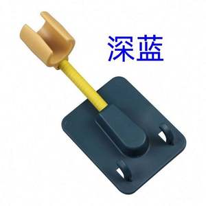 Self-adhesive Non-perforated <b>Shower</b> <b>Bracket</b> Universal <b>Shower</b> <b>Head</b> Base Bathroom Holder Adjustable Mobile Hook - Product Image 4