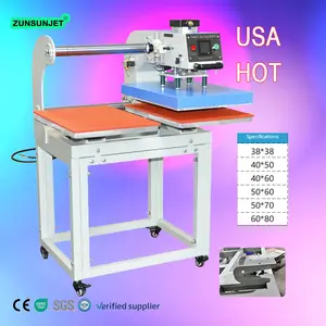 automatic 38cmx38cm dual heat press machine stand t shirt small Multifunctional heat press machine