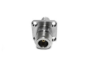 N Vrouwelijke 4 Gaten Flens Naar Bnc Vrouwelijke Adapter 50Ω Rf Connector Voor Coaxiale Kabel Converter Antenne <span class=keywords><strong>Cctv</strong></span> <span class=keywords><strong>Test</strong></span> Apparatuur In Voorraad - Product Image 3