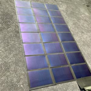 Sac de couverture de chargeur solaire amorphe portable flexible de 160W pour le camping, RV <span class=keywords><strong>4x4</strong></span>, tente - Product Image 5