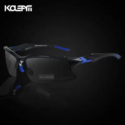 KDEAM 새로운 야외 스포츠 선글라스 남성 편광 승마 안경 TR90 눈 보호 방풍 선글라스 kd7701