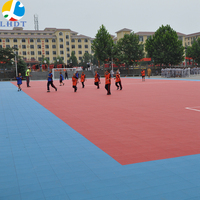 Tapis de sol en plastique, carreaux pour intérieur et extérieur, cour, futsal