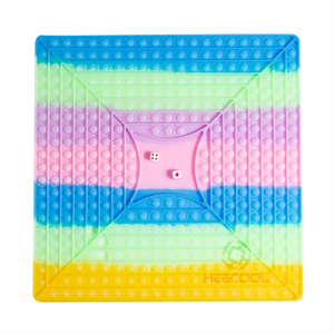 Juego de Dados con Tablero de Ajedrez para Cuatro Jugadores, Juguete Sensorial Antiestrés con Burbujas - Product Image 5