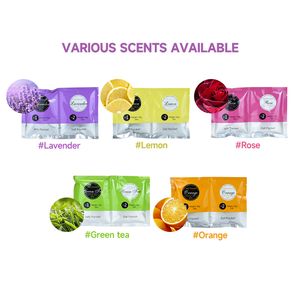 Set de Dos Paquetes de Lodo Cristalino para Baño de Pies, 50g de Gel y 50g de Sal, Lavanda, Té Verde, Jazmín, para Pedicura y <span class=keywords><strong>Spa</strong></span>, Venta al Por Mayor, OEM - Product Image 5