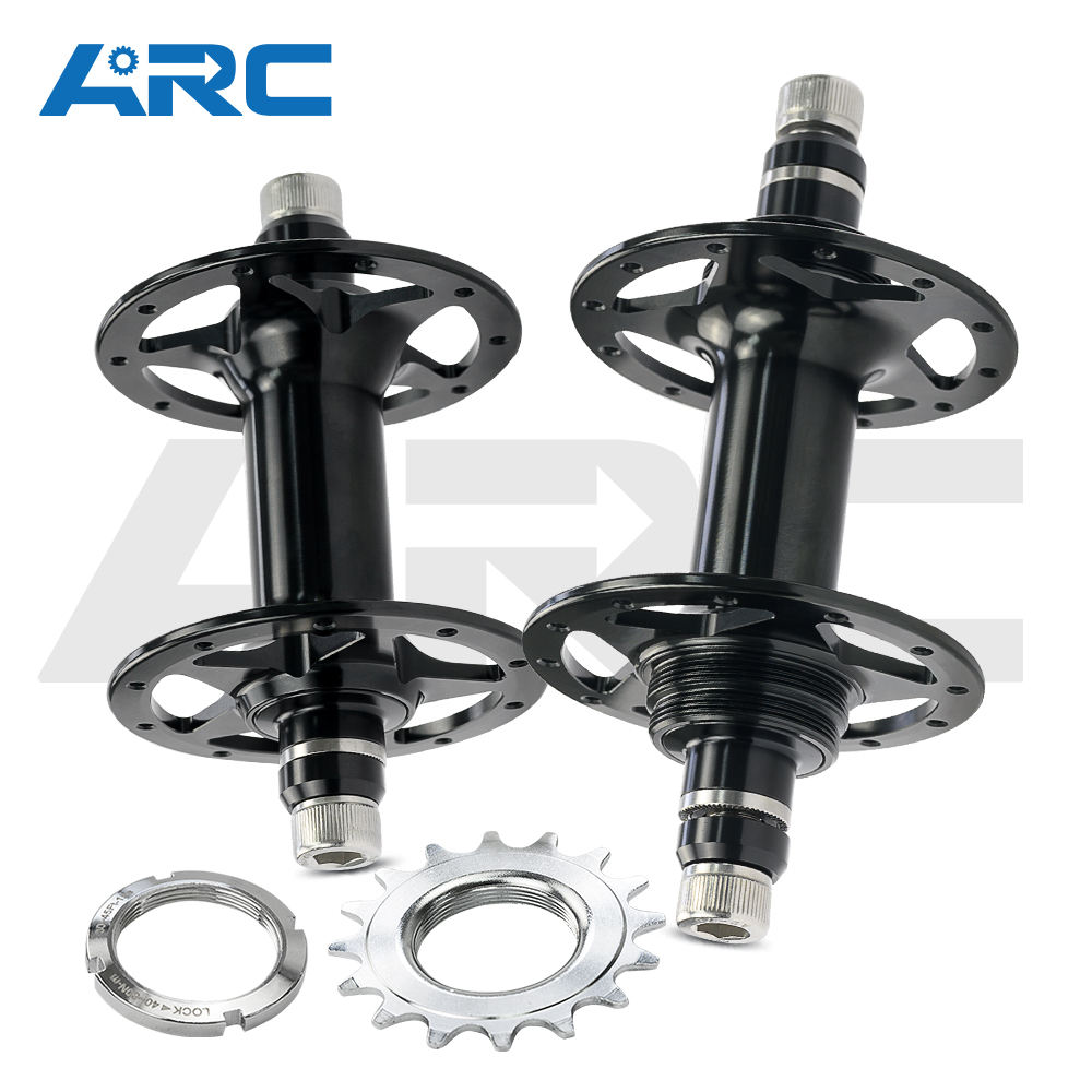 ARC GT-010FA/RA Factory Hot Sale Aluminum Alloy Bearings Rear Hub 32 Hole  Wholesale Bicycle Parts Fixed Gear Bike Hub