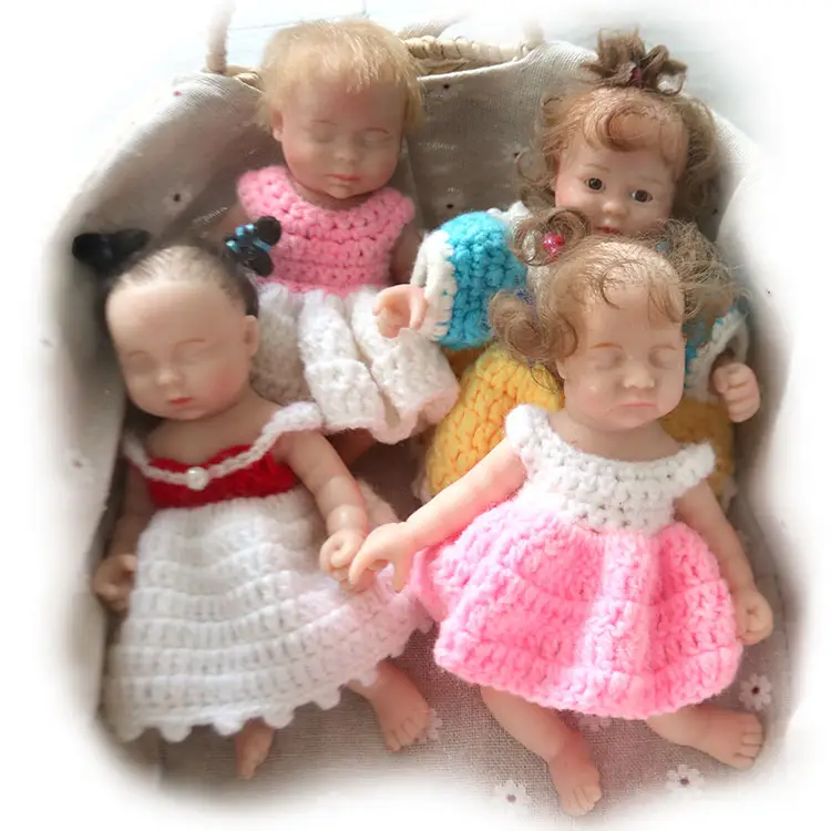 Littleslove new product wholesale real lovely baby girl bebe solid silicon reborn doll soft skin for DIY