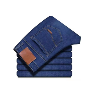 Người Đàn Ông Mỏng Phù Hợp Với Stonewashed Denim Quần Độc Đáo Nút Thiết Kế Thoải Mái Giản Dị Đảng Thời Trang Phố Cả Ngày Mặc Cho <span class=keywords><strong>B</strong></span>ất kỳ <span class=keywords><strong>Hip</strong></span> <span class=keywords><strong>Hop</strong></span> - Product Image 4